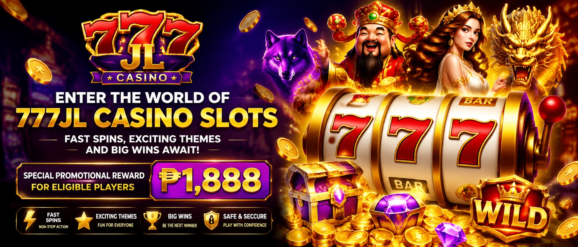 777JL slot showcase graphic 1